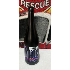 Buffalo‎ Bills Empty Carbonated Wine Bottle Bills Mafia NFL From Mano’s Wine